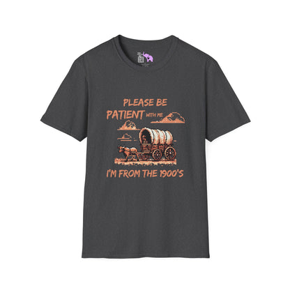 Please Be Patient With Me I'm From The 1900's (Western) Adult T-shirt