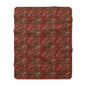 Royal Ember Blossoms Fleece Blanket
