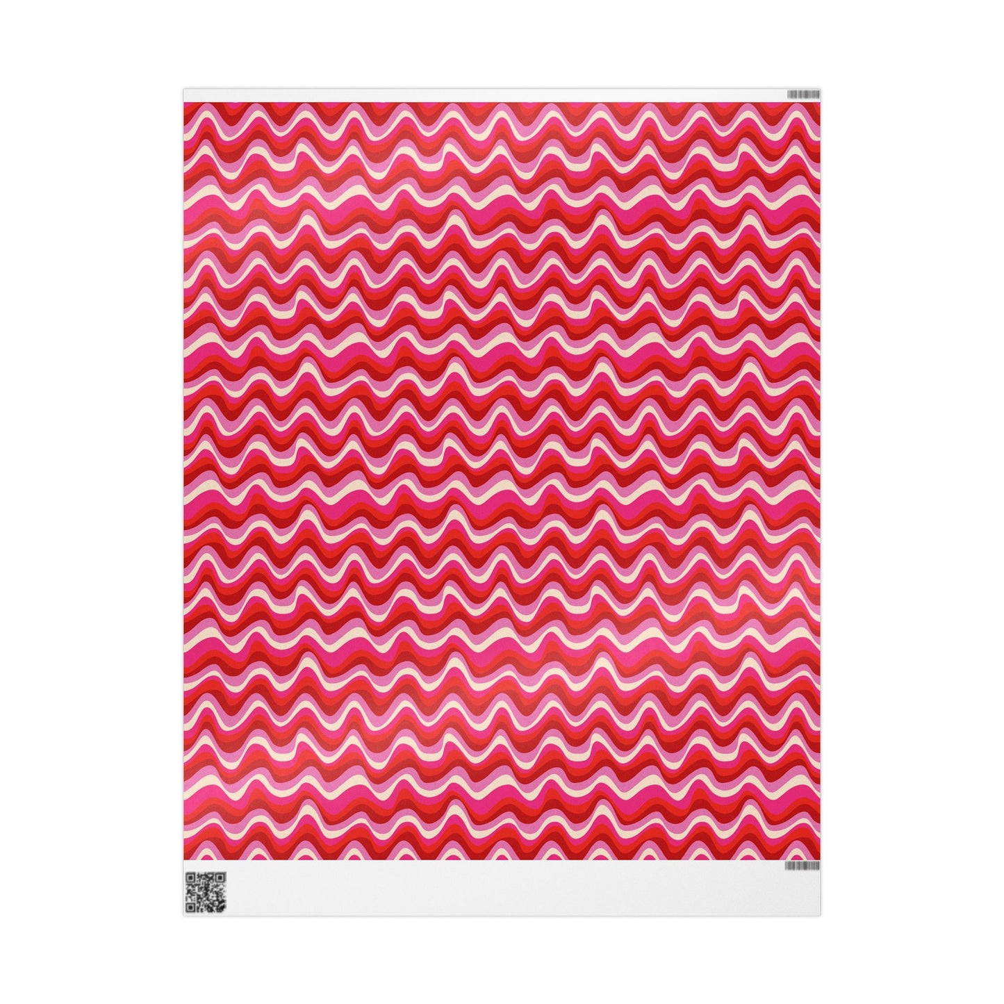 Blush Frequency Wrapping Paper
