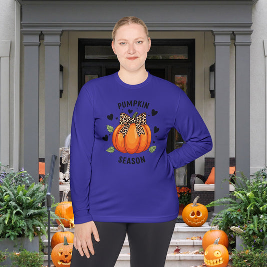 Pumpkin Season Adult Long Sleeve Tee