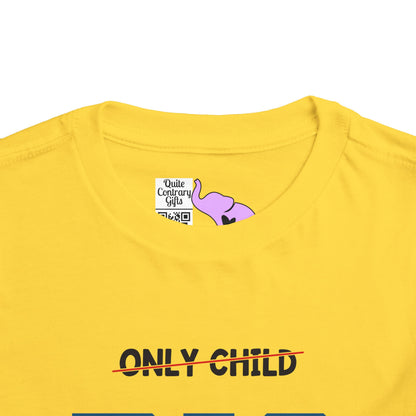 Promoted to Big Brother from Only Child Toddler Tee