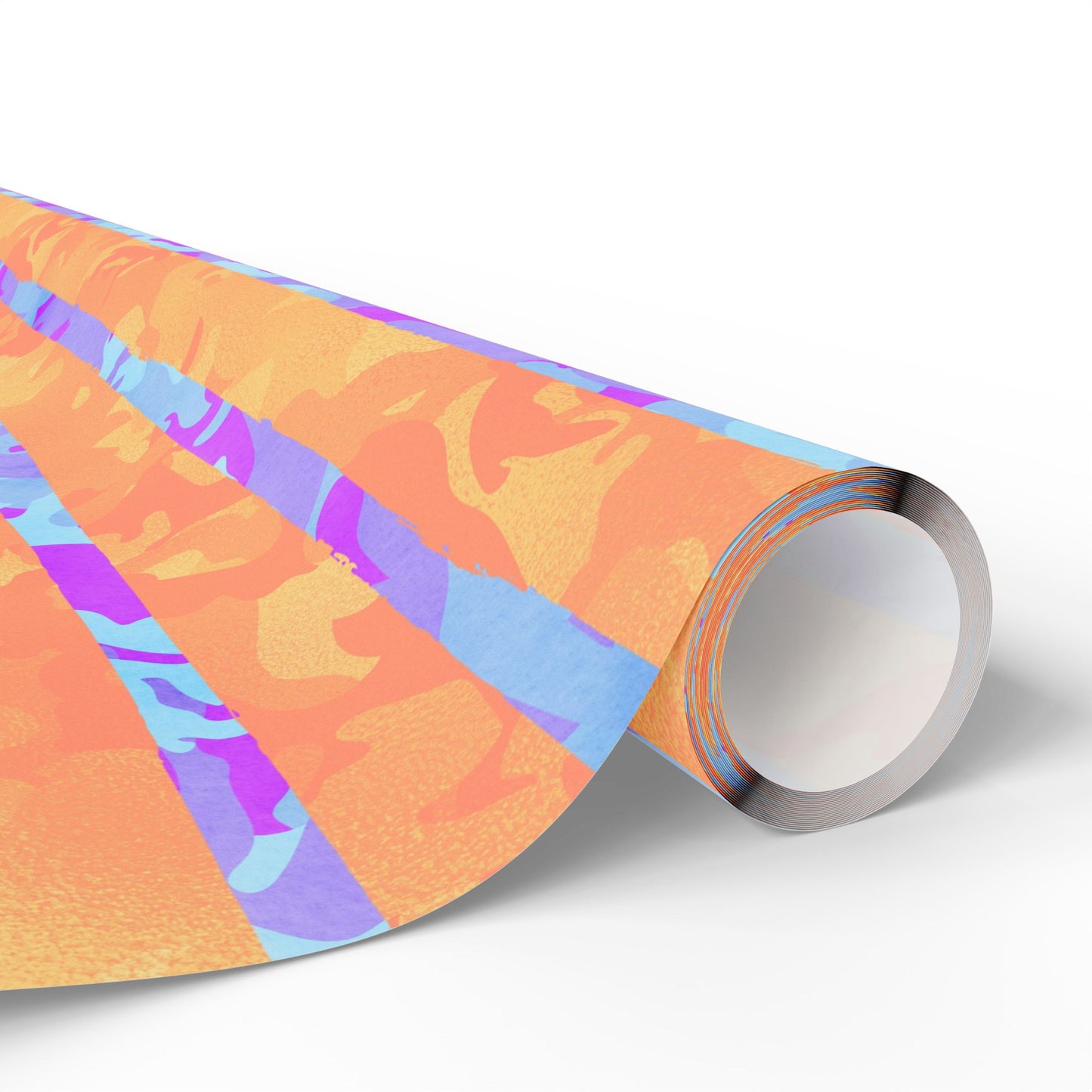 Split Spectrum Camo Wrapping Paper