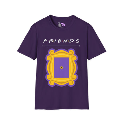 Friends; Peephole Adult T-shirt