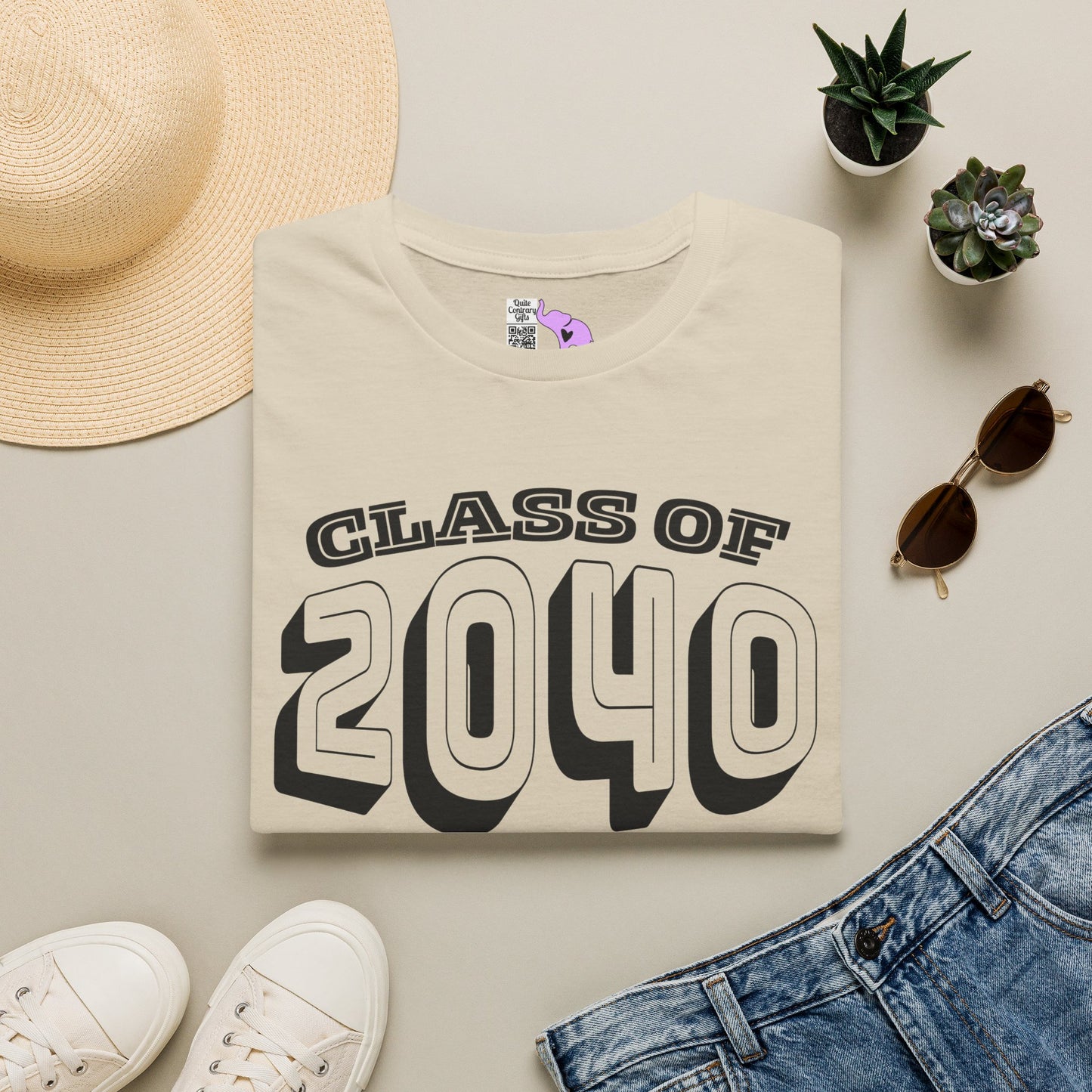 Class of 2040 T-shirt for 2026/27 Pre-K