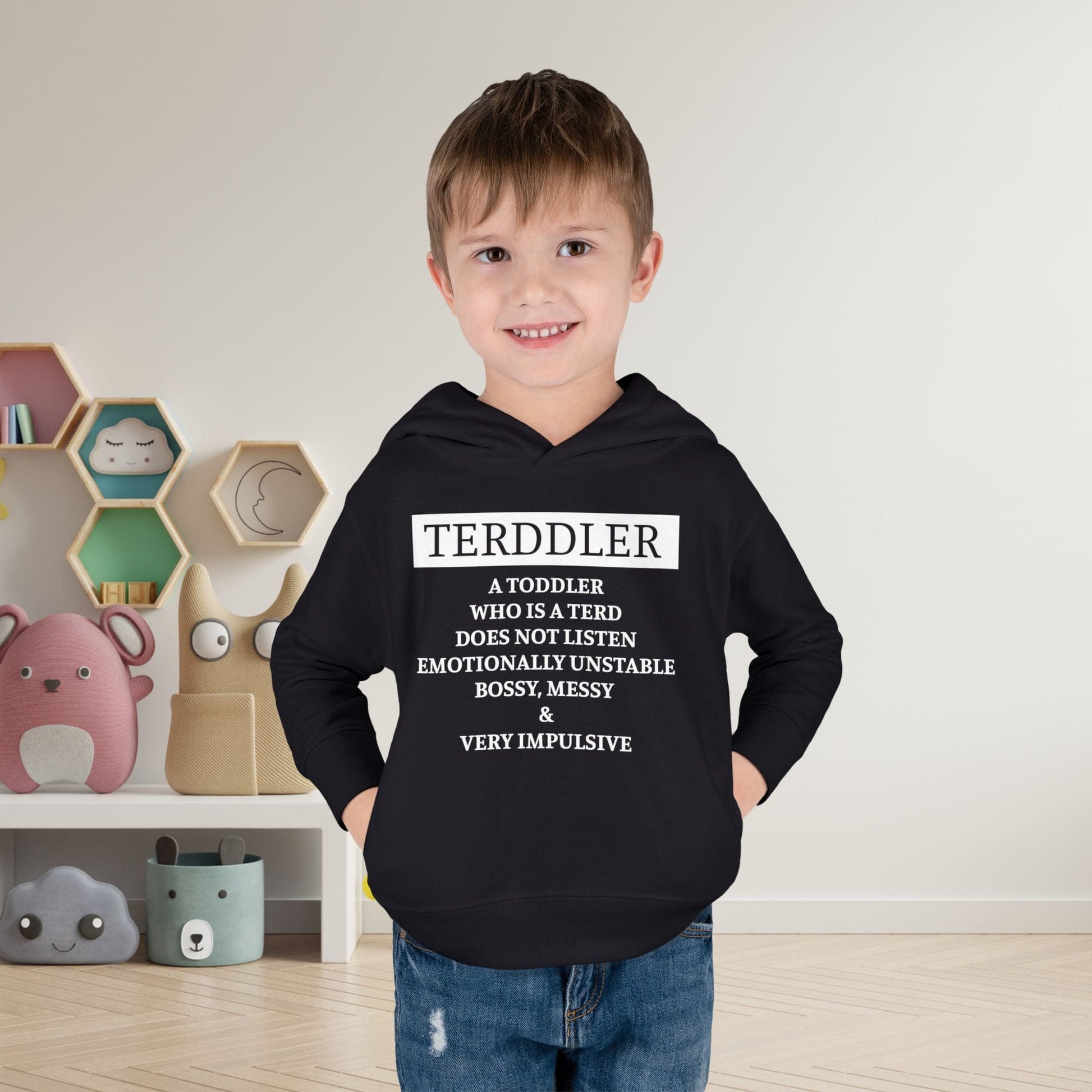 ""Terddler Definition Toddler Hoodie