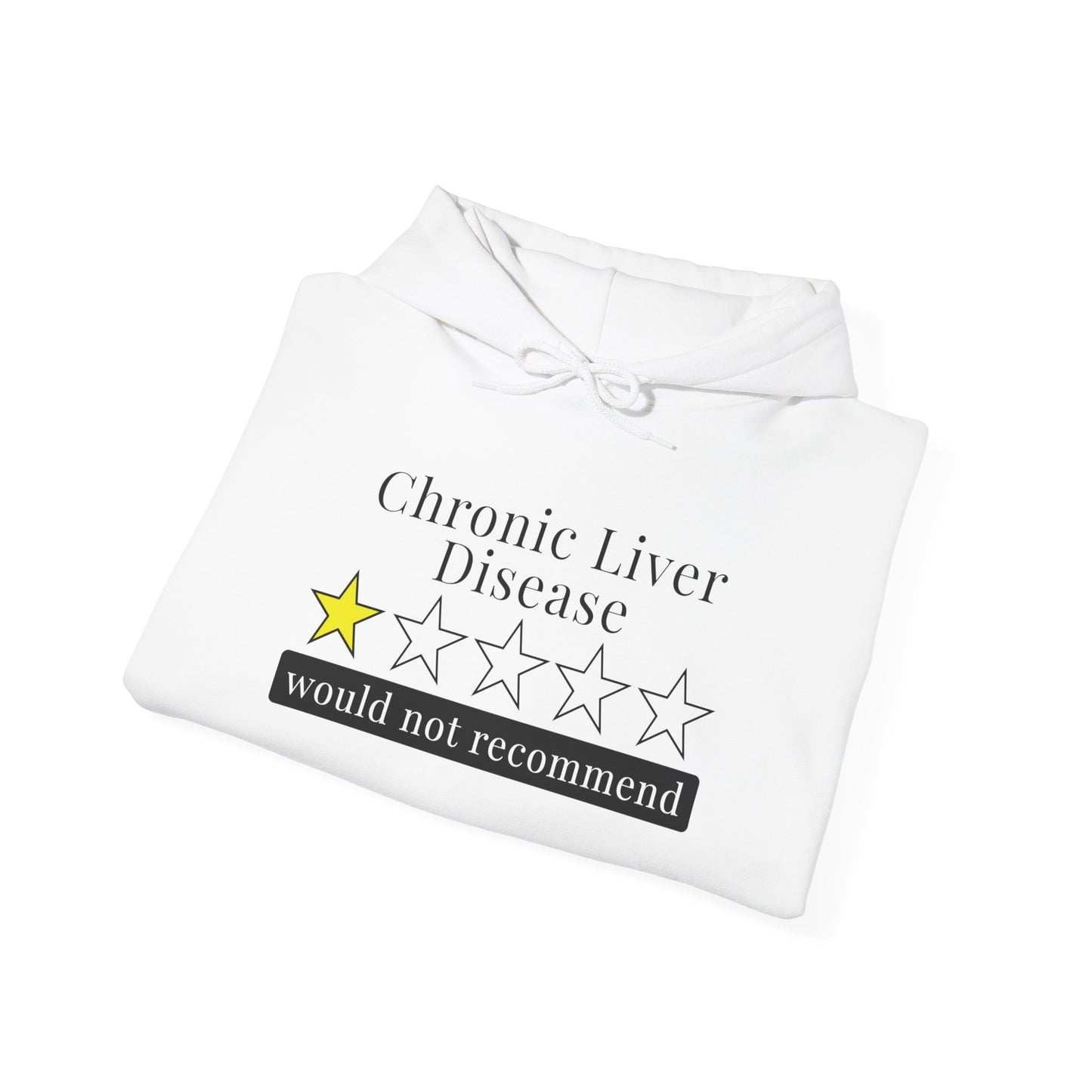 Chronic Liver Disease 1 Star Would Not Recommend Heavy Blend™ Hooded Sweatshirt