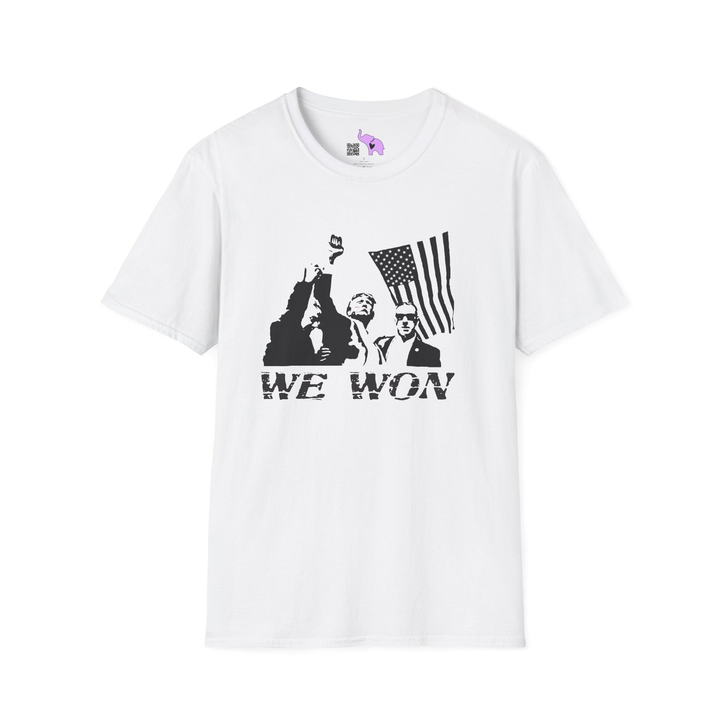 We Won (Raised Fist 2) Adult T-shirt