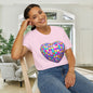 Heart in Blocks Adult T-shirt