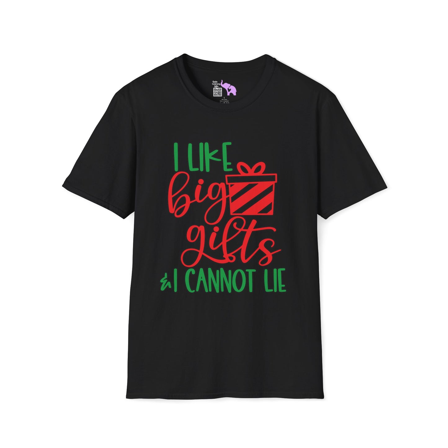 I Like Big Gifts & I Cannot Lie Adult T-shirt