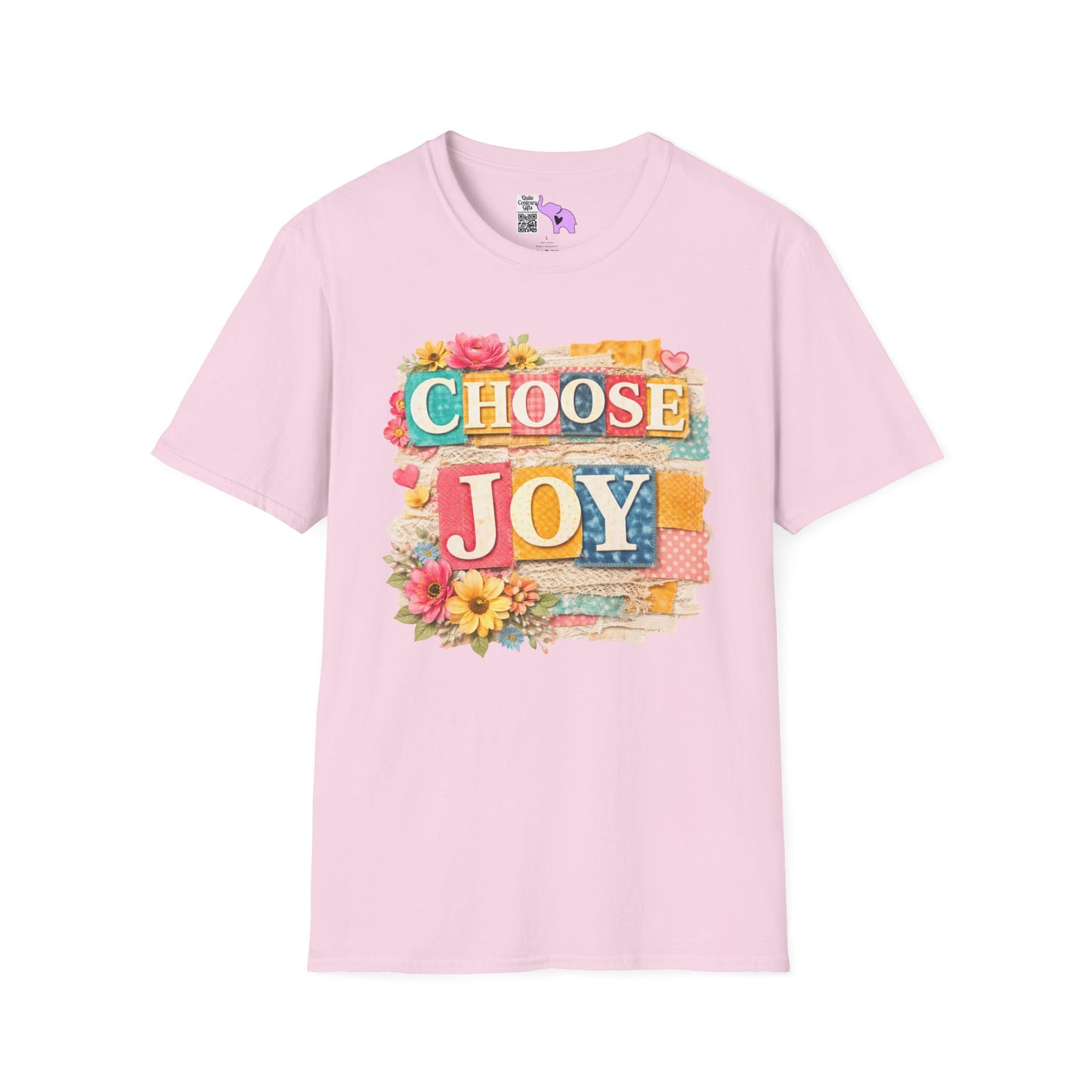 Choose Joy (Lace Collage) Adult T-shirt