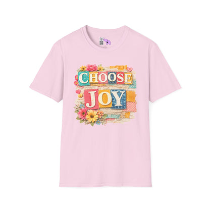 Choose Joy (Lace Collage) Adult T-shirt