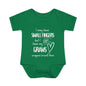 I May Have Small Fingers But I Have My GRAMS Wrapped around them Infant Baby Rib Bodysuit