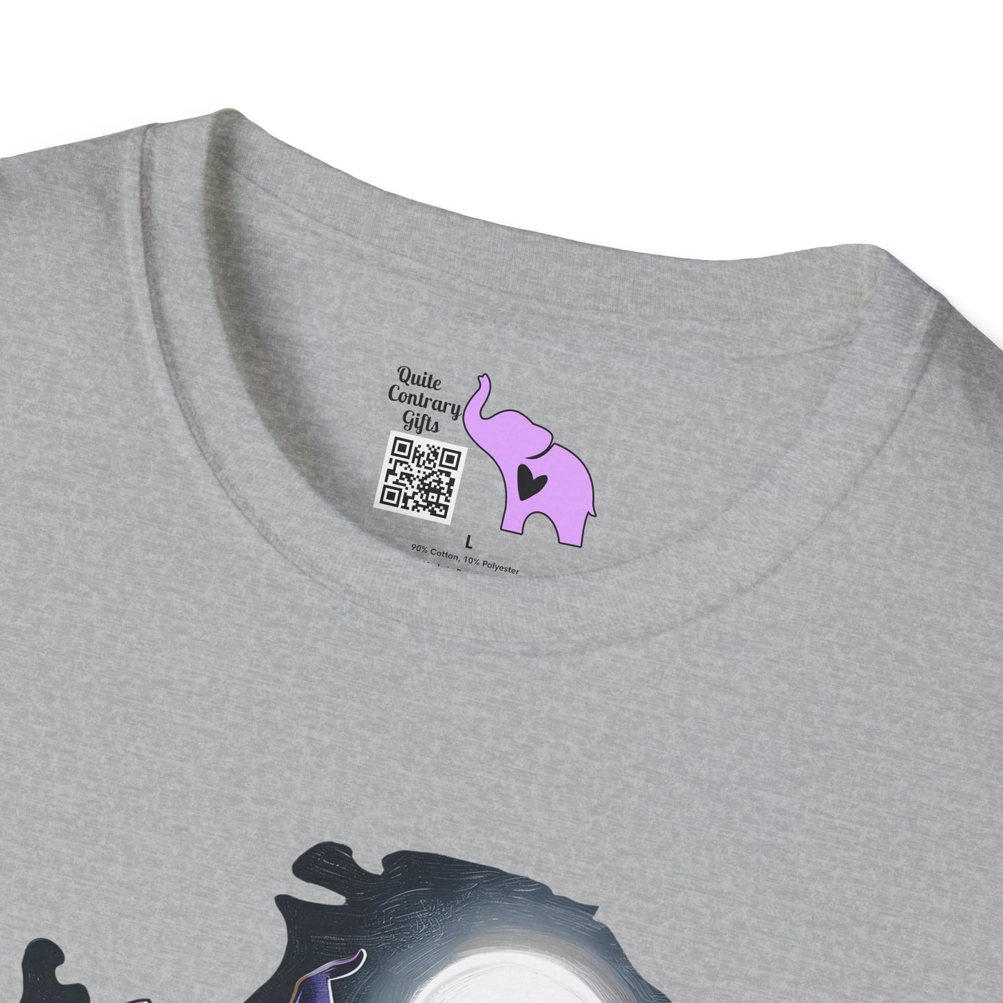 Halloween Stitch Full Moon Adult T-shirt