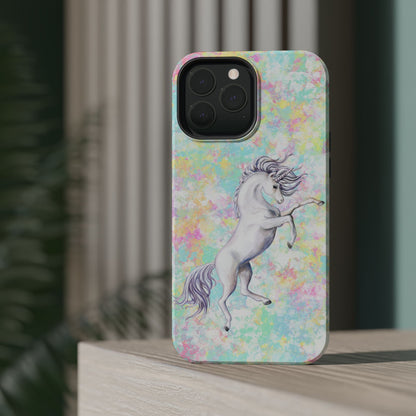 Pastel Pegasus MagSafe® Compatible Tough Case for iPhone