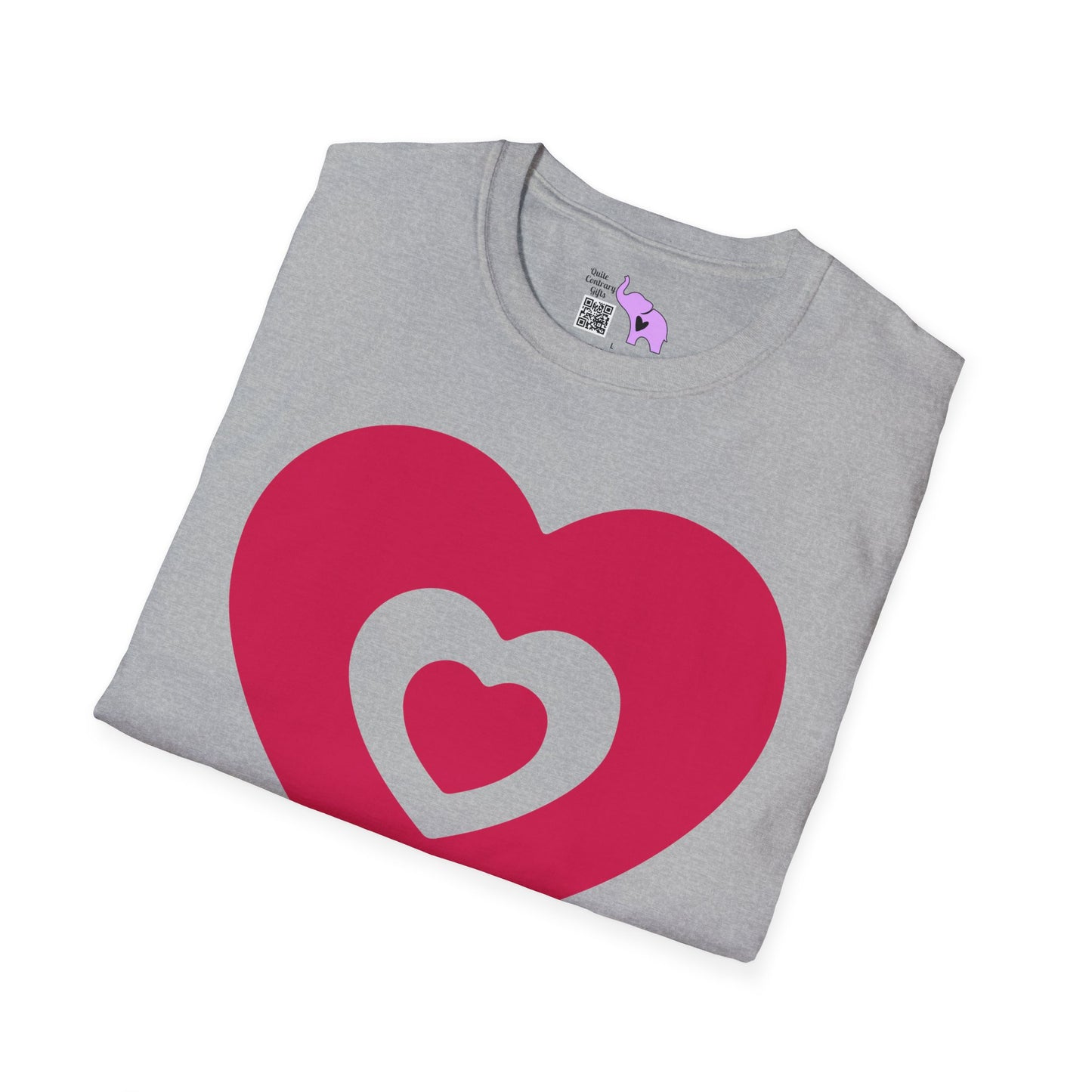 Heart 6 Adult T-shirt