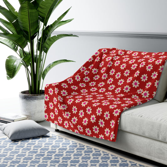Cupid’s Garden Fleece Blanket