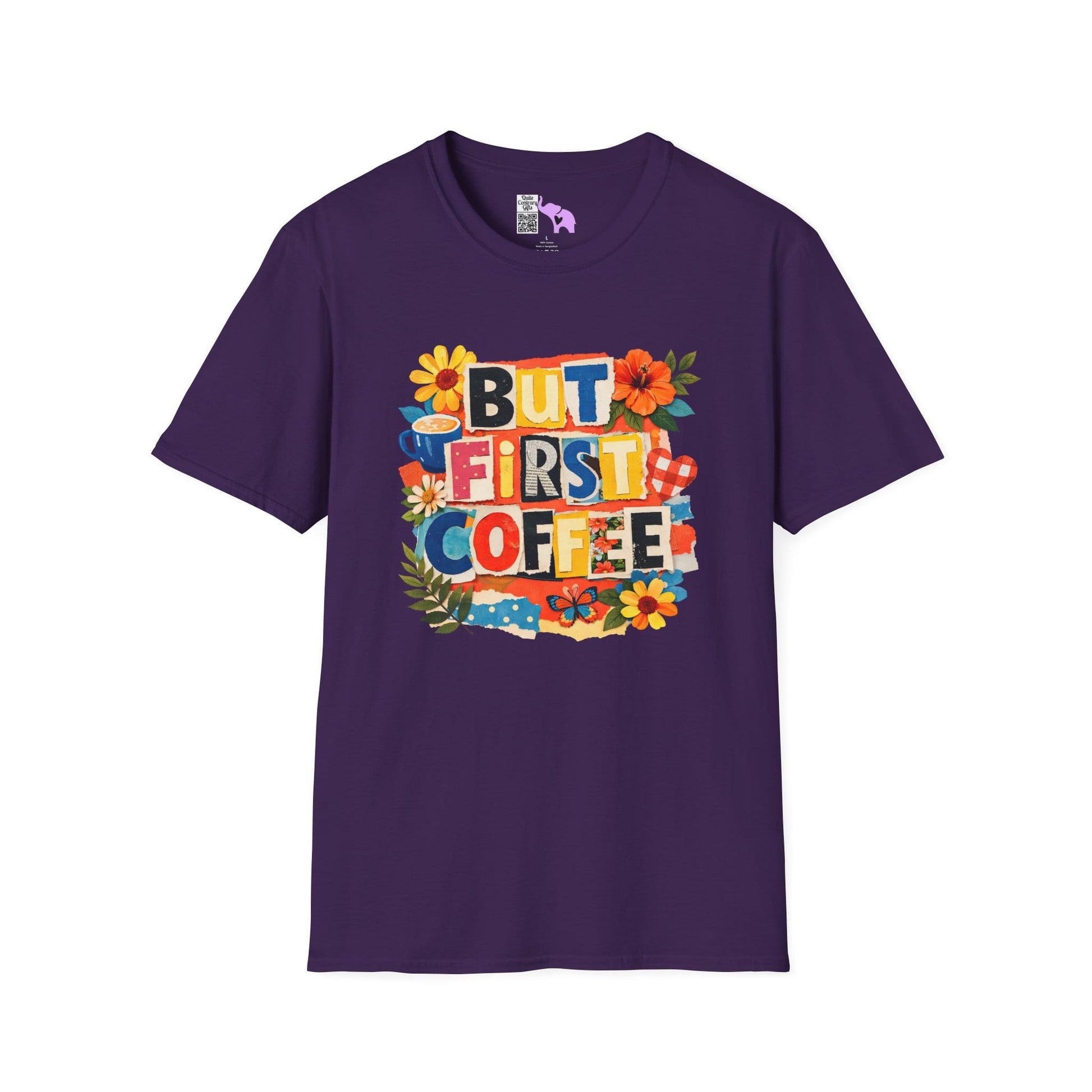 But First Coffee Adult T-shirt