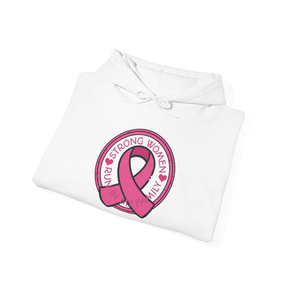 Strong Women Run In My Family Heavy Blend™ Hooded Sweatshirt