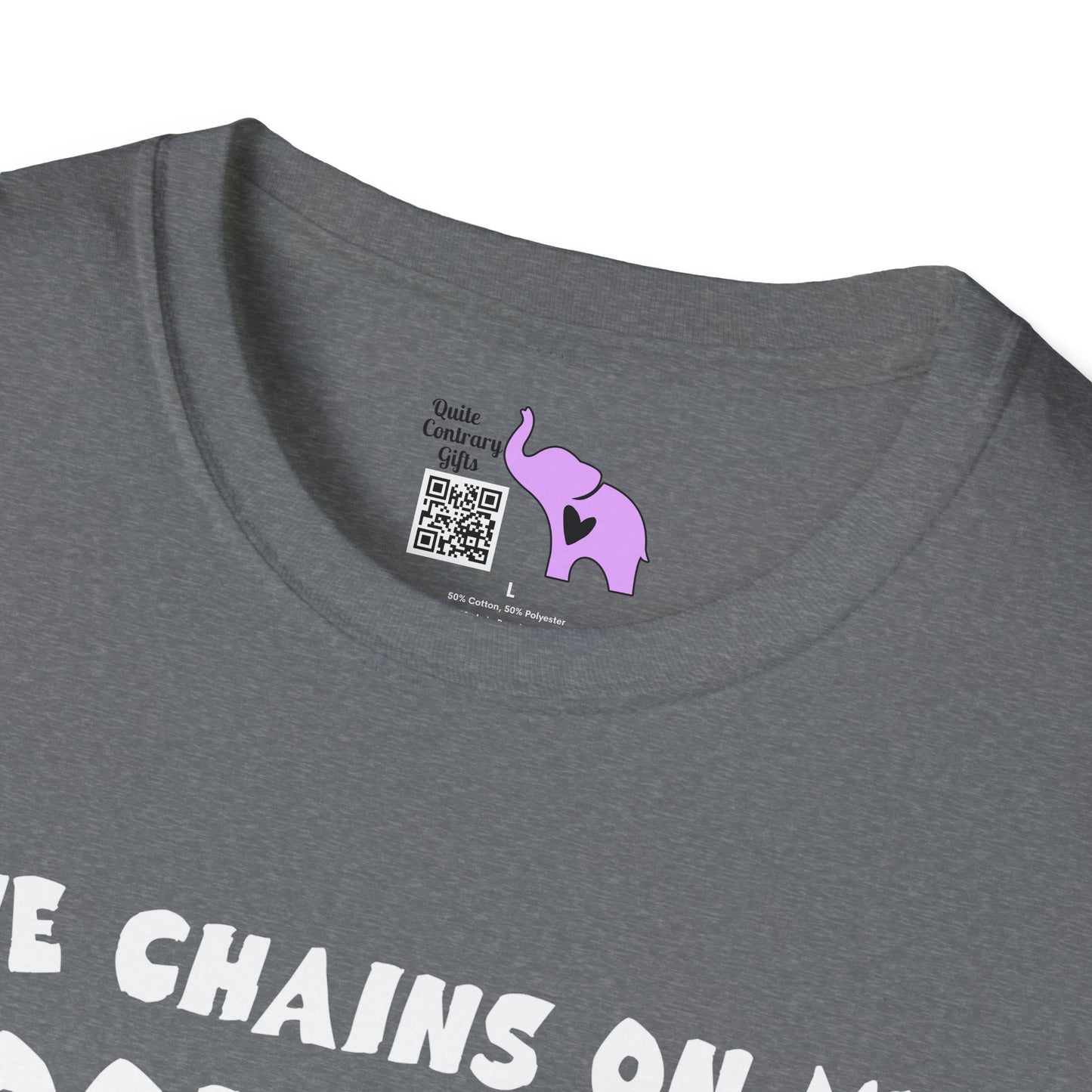 The Chains On My Mood Swing Just Snapped...Run Adult T-shirt