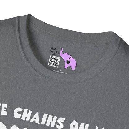 The Chains On My Mood Swing Just Snapped...Run Adult T-shirt