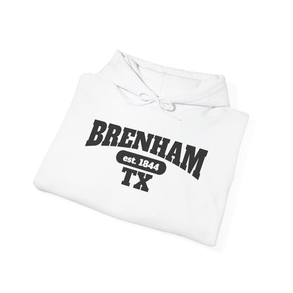 Brenham Tx Est. 1844 Adult Heavy Blend™ Hoodie