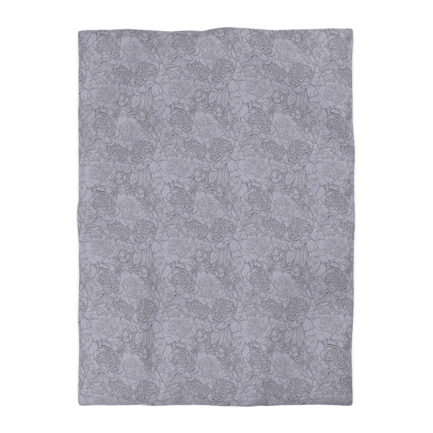 Dusty Bloom Microfiber Duvet Cover