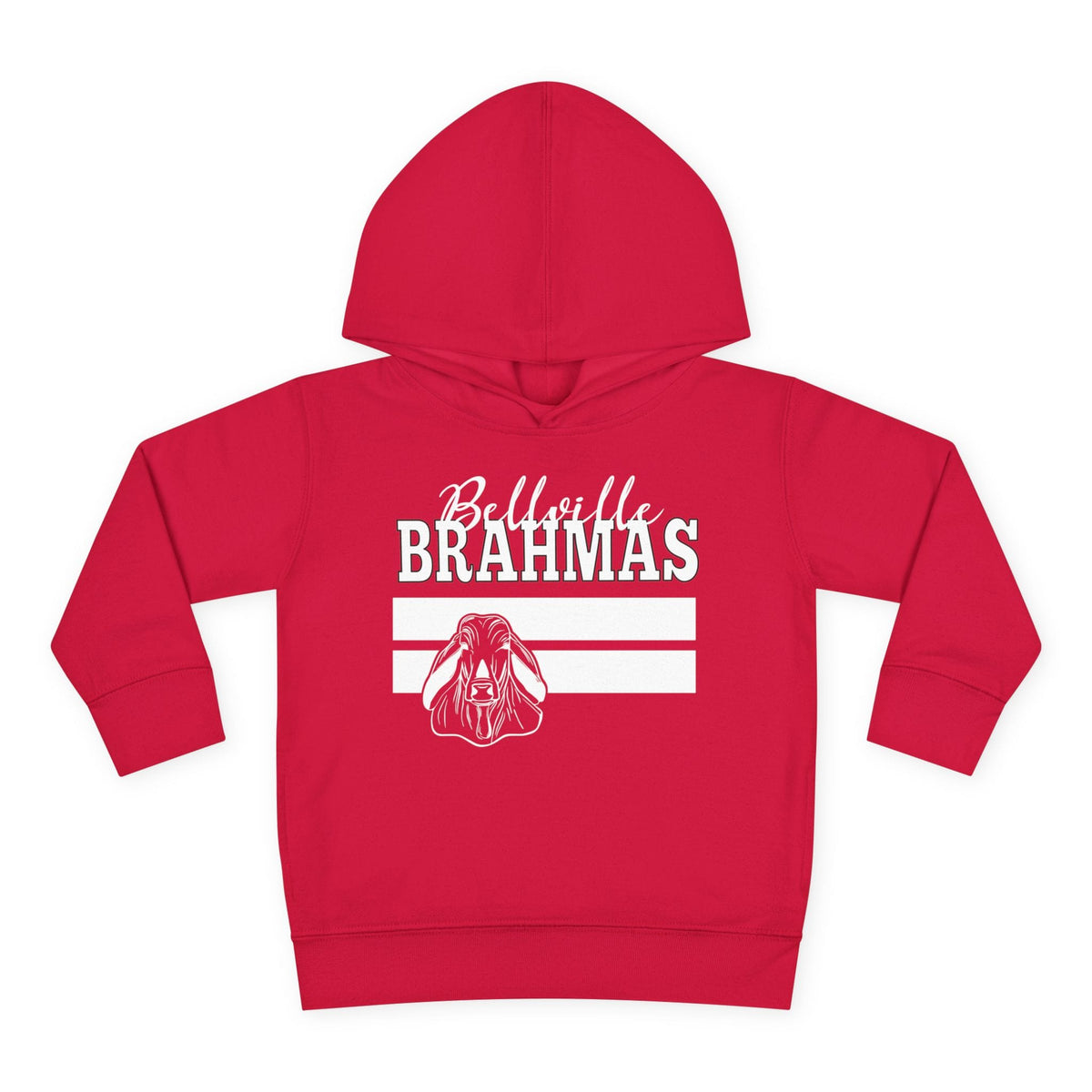 Ballville Brahmas w/Mascot & Stripes Toddler Hoodie