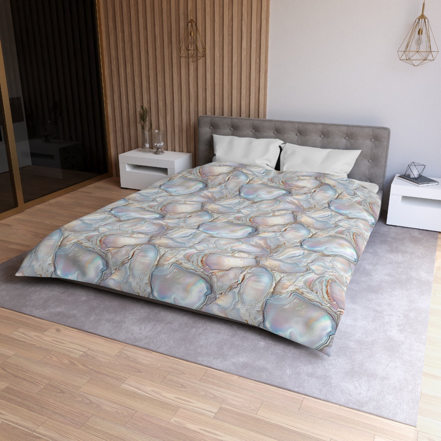 Opalescent Dreams Microfiber Duvet Cover
