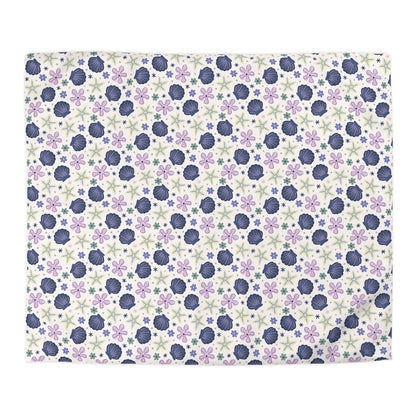 Shellflower Cove Microfiber Duvet Cover