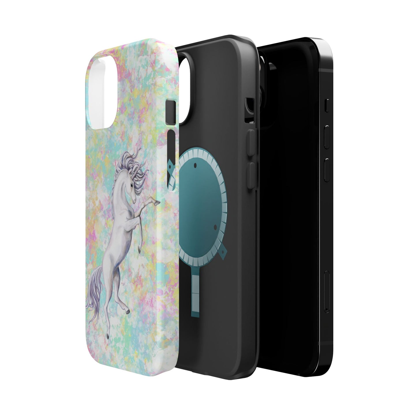 Pastel Pegasus MagSafe® Compatible Tough Case for iPhone