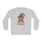 I'm The Funny Elf Personalized Adult Long Sleeve Tee