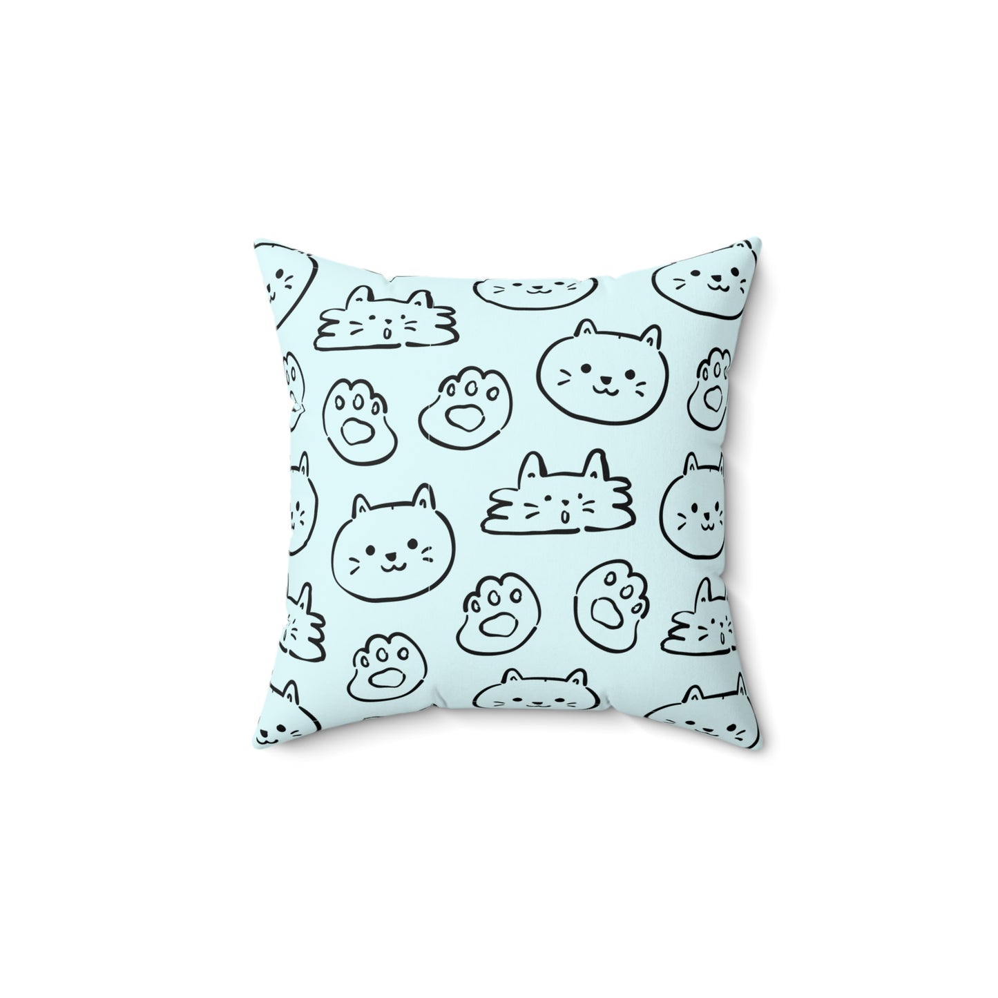 Cat Lovers Throw Pillow
