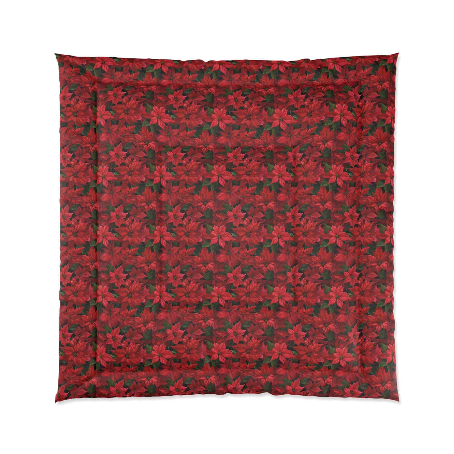 Crimson Noel Garden Comforter