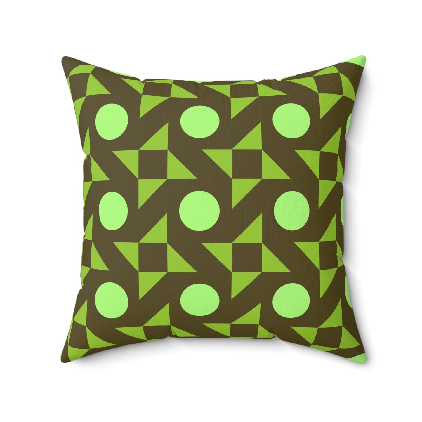 Pistachio Pinwheels Basic Bedding Set