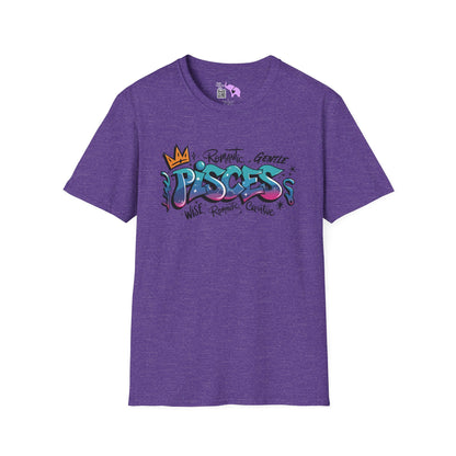 Pisces Street Art Adult T-shirt