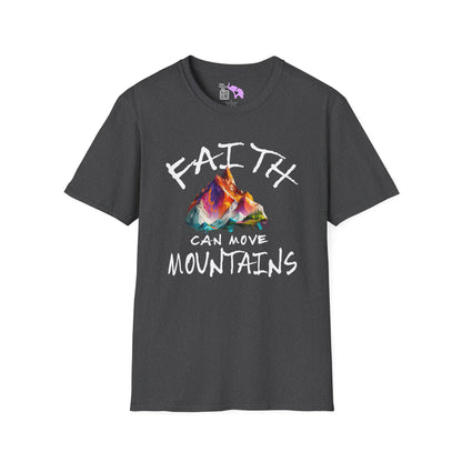 Faith Can Move Mountains Adult T-shirt