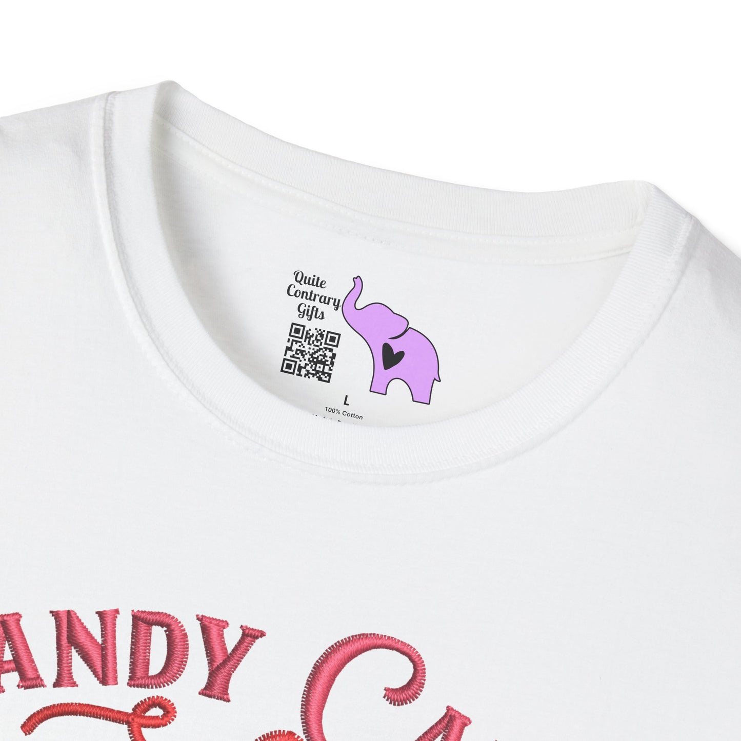 Candy Cane Wishes & Mistletoe Kisses Adult T-shirt