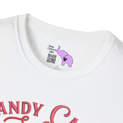Candy Cane Wishes & Mistletoe Kisses Adult T-shirt