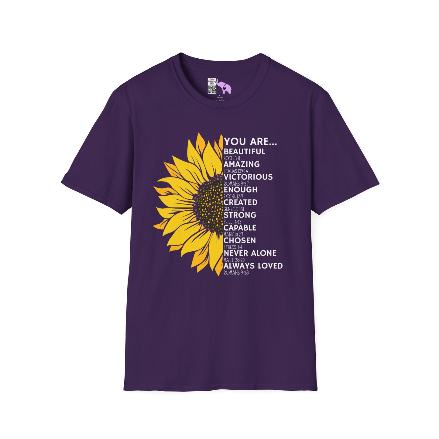 You Are... (Sunflower) Adult T-shirt