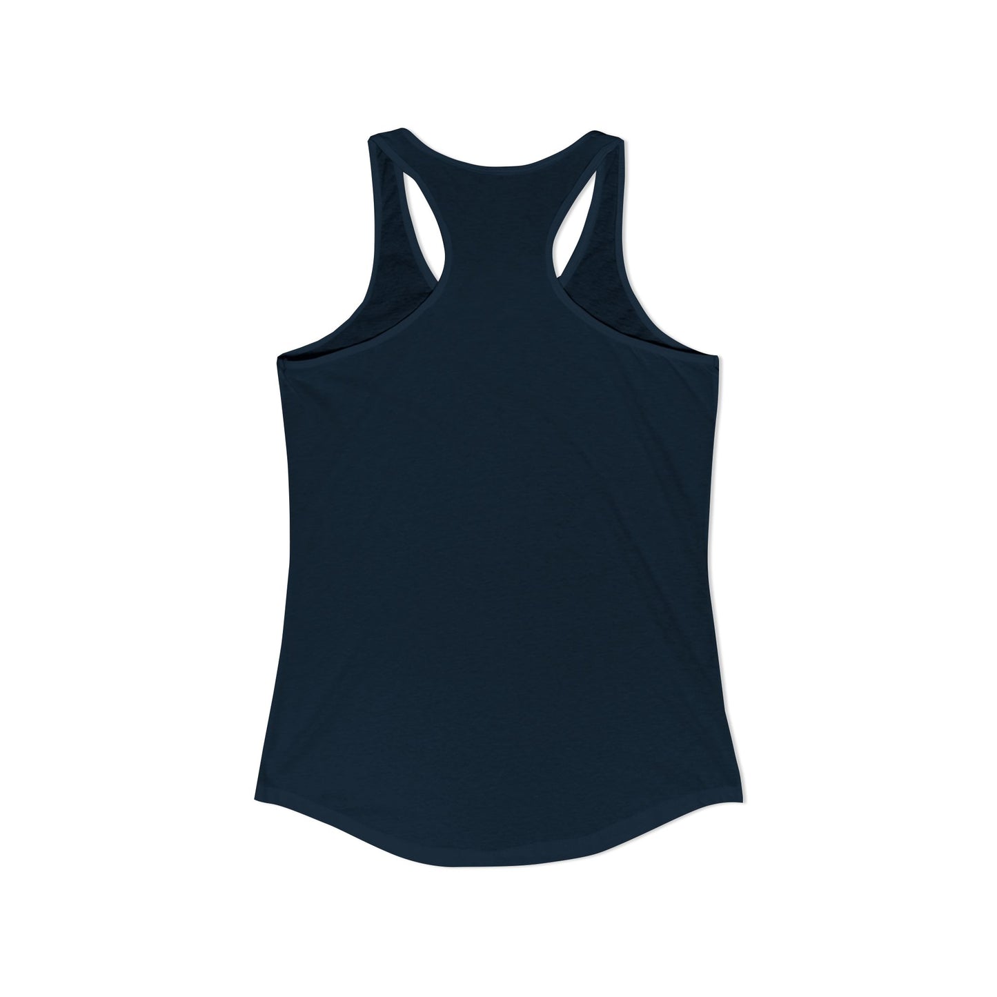 The Beach Is My Happy Place Women's Ideal Racerback Tank