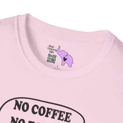 No Coffee No Talkee Adult T-shirt