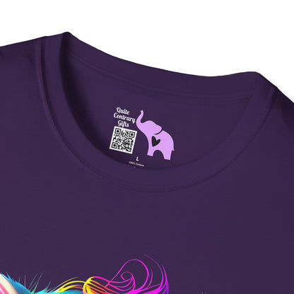 Cute Colorful Kitten Adult T-shirt