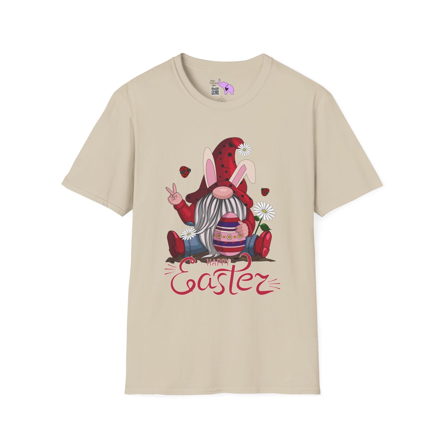 Happy Easter Gnome Adult T-shirt