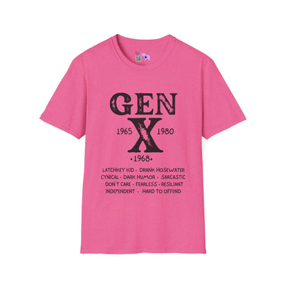 GenX 1968 Adult T-shirt