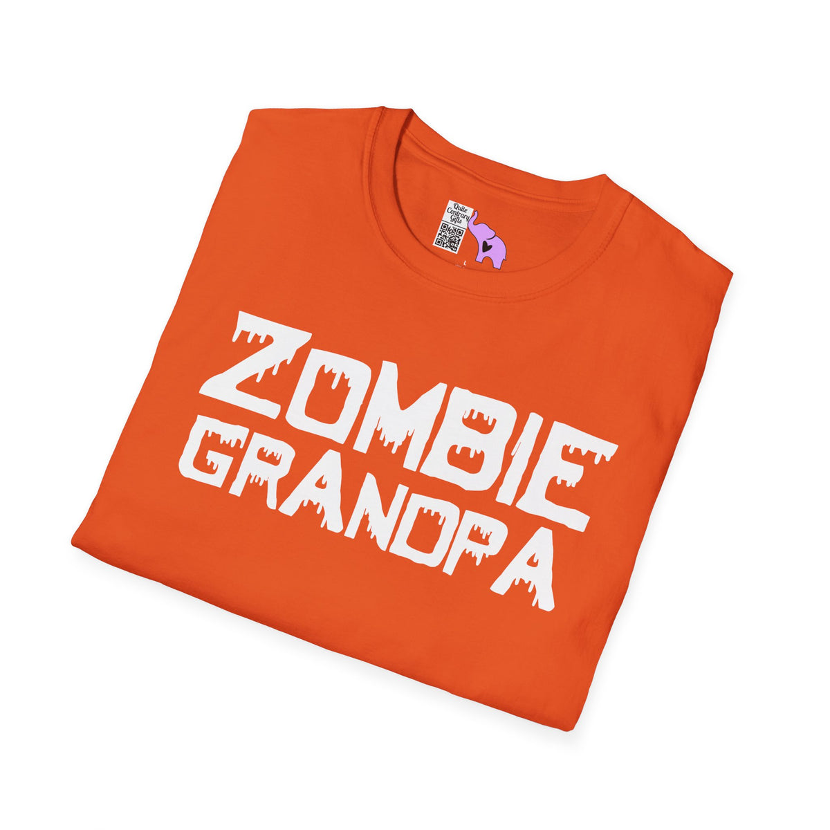 ""Zombie Grandpa Adult T-shirt