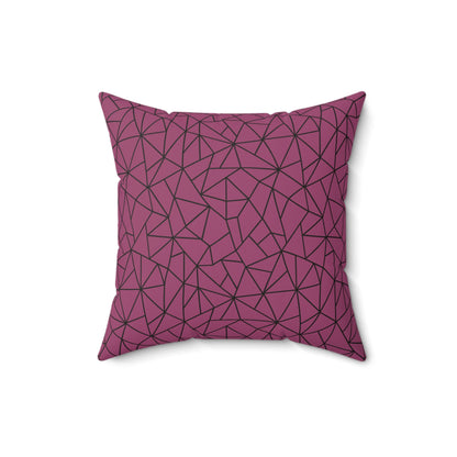 Fragmented Beauty Throw Pillow