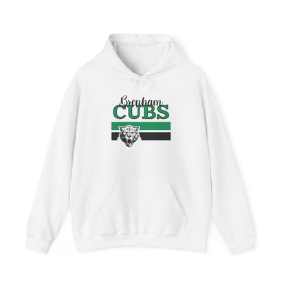 Brenham Cubs w/Mascot & Stripes Adult Heavy Blend™ Hoodie