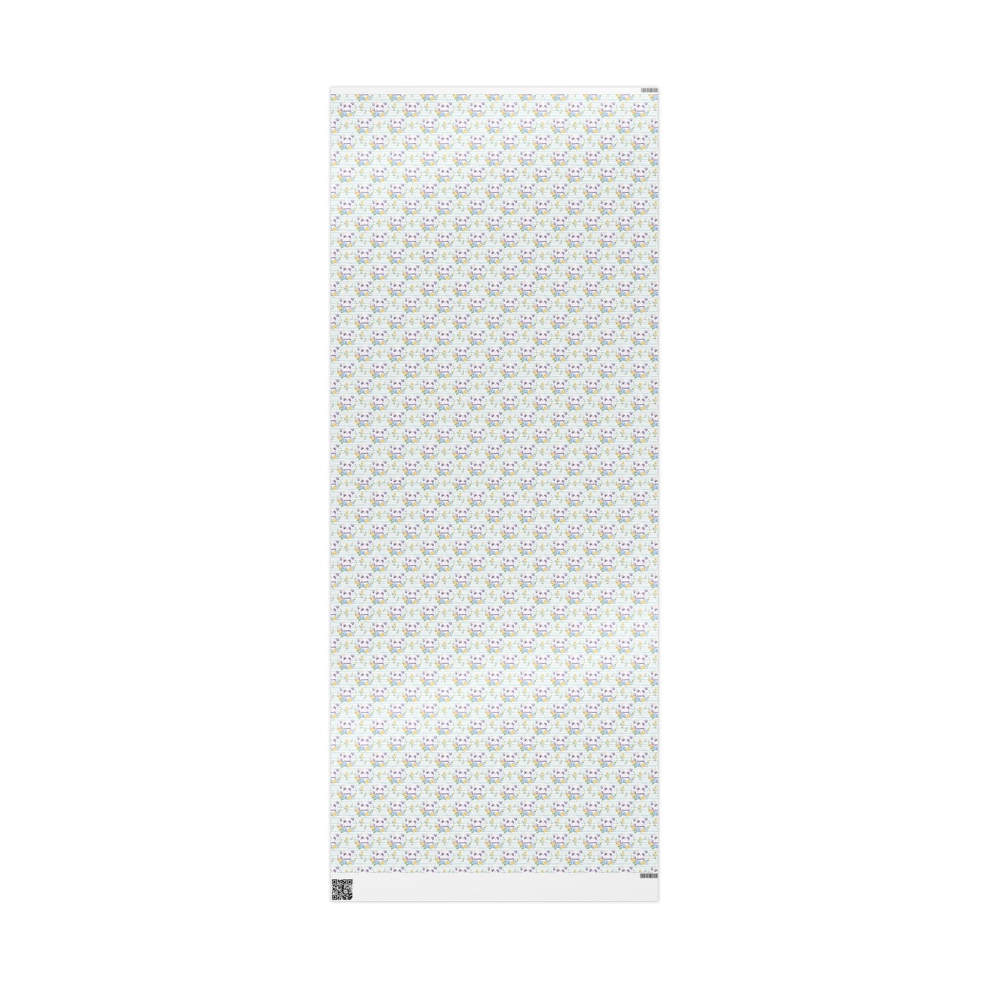 Pandas in Bloom Wrapping Paper