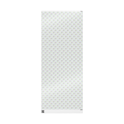 Pandas in Bloom Wrapping Paper