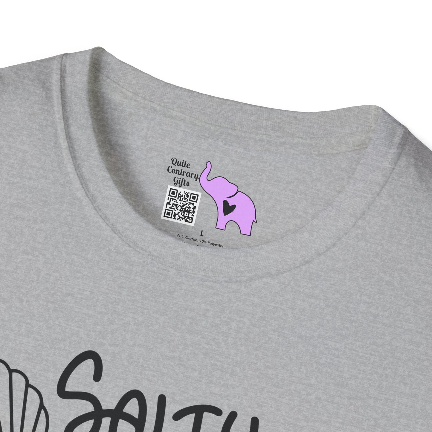 Salty As A Beach Adult T-shirt